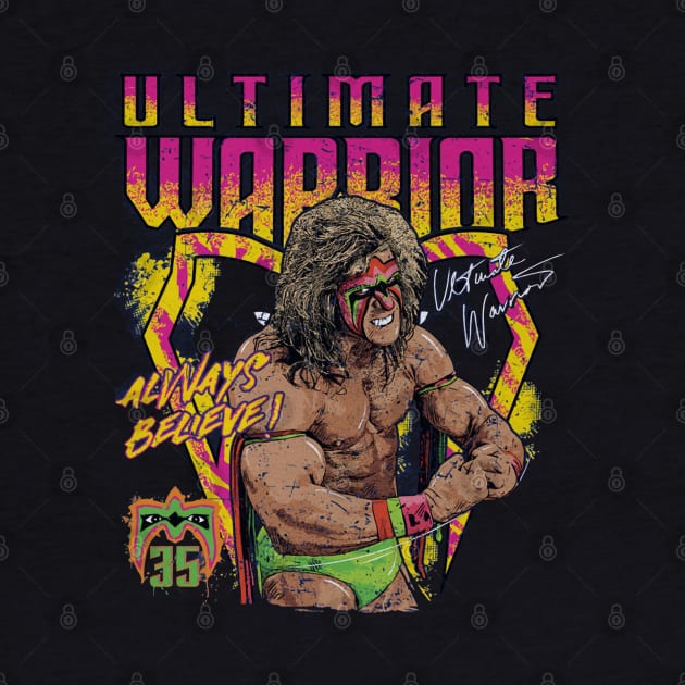 Ultimate Warrior 35th Anniversary by MunMun_Design